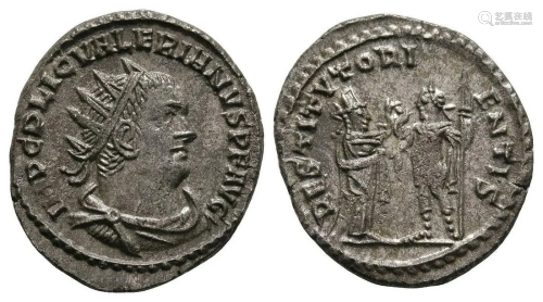 Valerian I - Emperor Standing Antoninianus