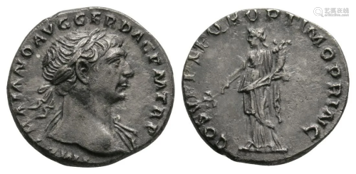 Trajan - Felicitas Denarius
