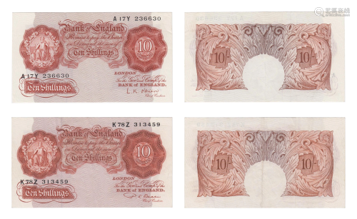 Bank of England - 1948 ND Issue - 10/- Gro…