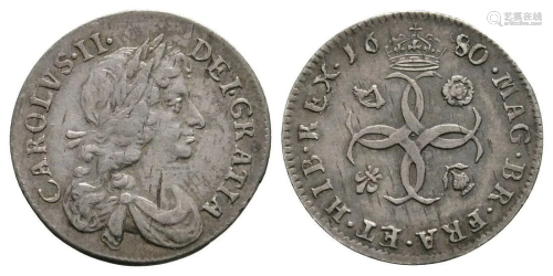 Charles II - 1680 - Groat
