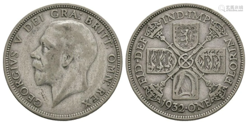 George V - 1932 - Florin