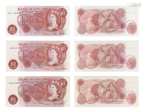 BoE - 1960-1964 ND Issue - 10/- Group [3]