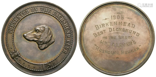 Dachshund Club - 1905 - 'Best in Show' Medal