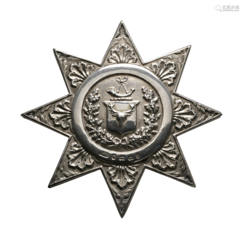 Victoria - Silver 'Gordon Highlanders' Badge