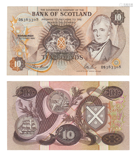 Scotland - BoS - 1970-1974 Issue - £10