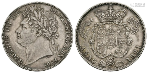 George IV - 1821 - Halfcrown