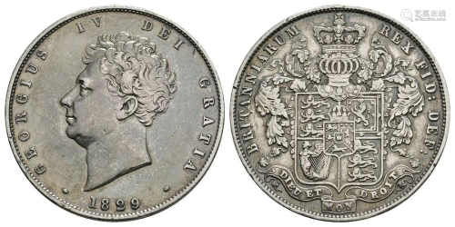 George IV - 1829 - Halfcrown