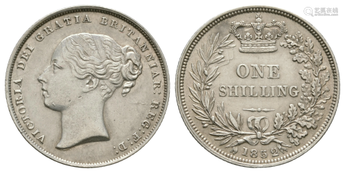 Victoria - 1852 - Shilling