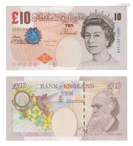 Bank of England - 1999-2000 Issue - £10