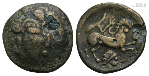 Amorica - Human-Headed Horse Plated Stater