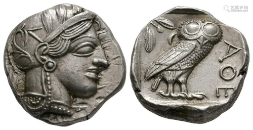 Attica - Athens - Owl Tetradrachm