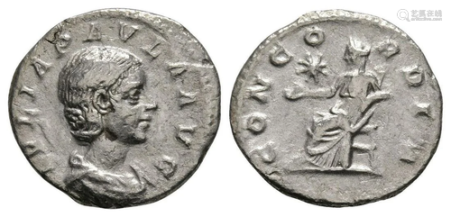 Julia Paula - Concordia Denarius