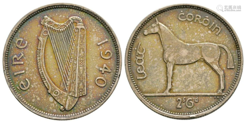 Ireland - 1940 - Halfcrown