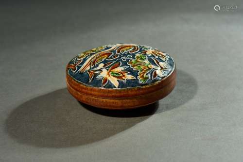 A SANCAI 'GEESE' INK PASTE BOX