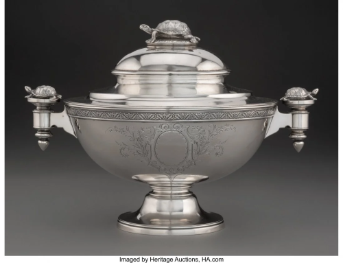 74002: A John Wendt Silver Tureen with …