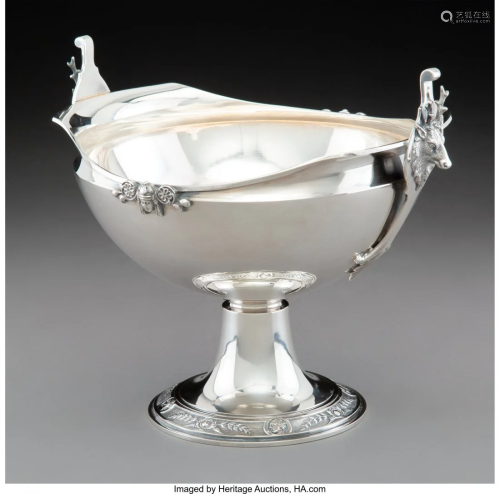 74008: A Gorham Mfg. Co. Silver Compote …