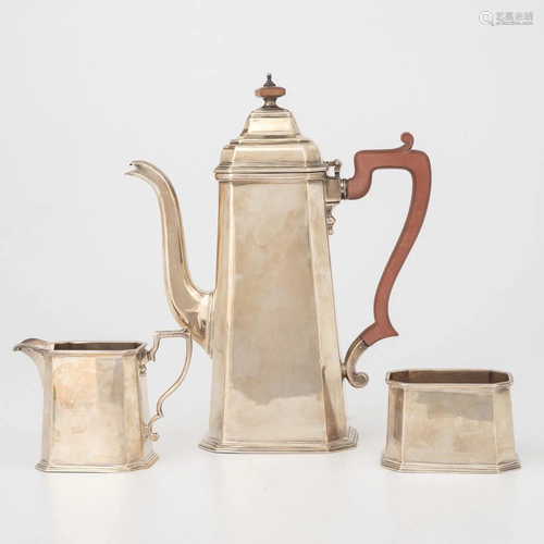 Adie Bros. Sterling Coffee Set