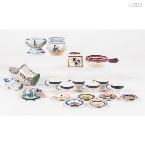 Quimper Miniature Tablewares and Accessories