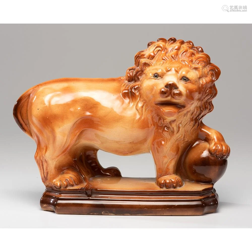 A Staffordshire Lion