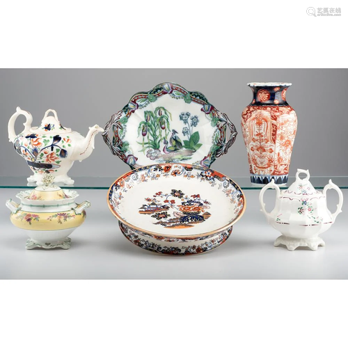 Six Pieces of English China