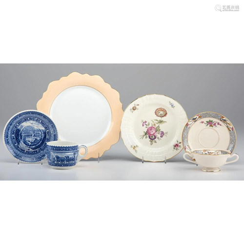 English and Continental Porcelain Table…