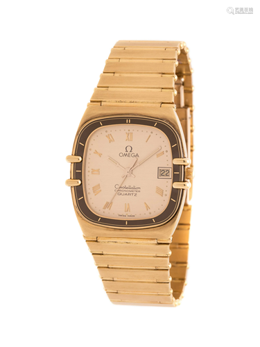 OMEGA, 18K YELLOW GOLD REF. 1431…