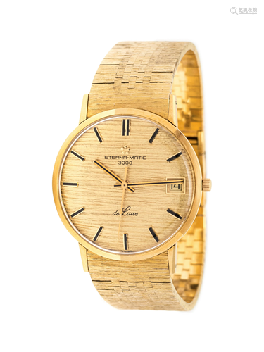 ETERNA MATIC, 18K GOLD WRISTWATCH