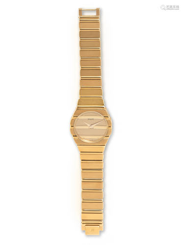 PIAGET, 18K YELLOW GOLD 'POLO' W…