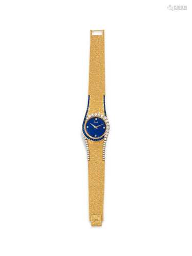 PIAGET, 18K YELLOW GOLD, LAPIS LAZ…