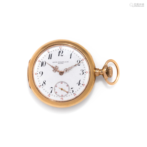 PATEK PHILIPPE, 18K YELLOW GOLD POCKET …