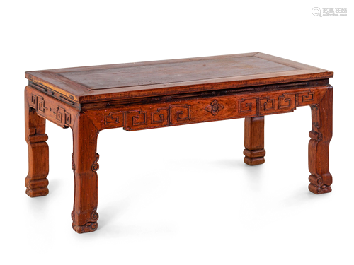 A Huanghuali Kang Table, Kangzhuo Height 1…