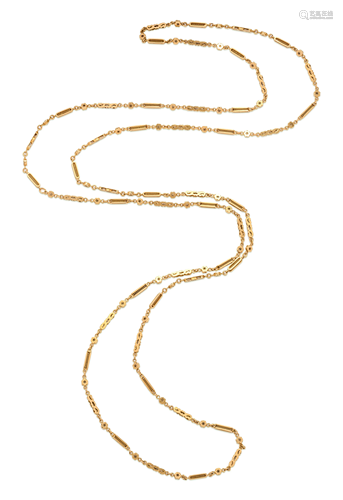 GOLD LONGCHAIN NECKLACE