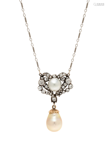 ANTIQUE, DIAMOND AND PEARL N…