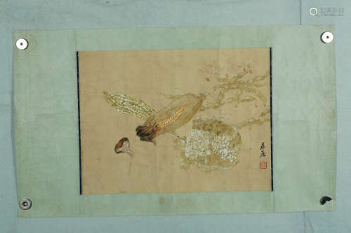 A Chinese Painting, Ju Lian Mark