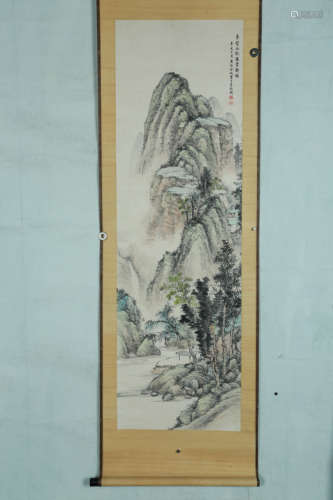 A Chinese Painting, Jin Cheng Mark