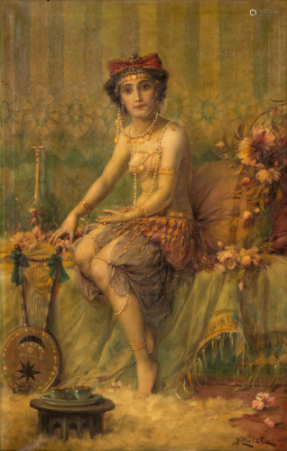 Hans Zatzka (Austrian, 1859 - 1945) S…