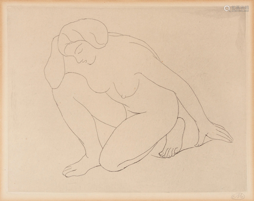 Aristide Maillol (French, 1861-1944) Crou…