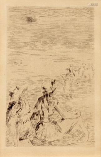 Pierre-Auguste Renoir (French, 1841-1919) Sur l…