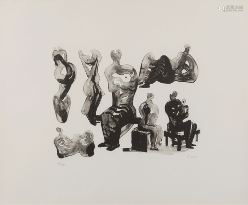 Henry Moore (British, 1898-1986) Ideas for Scul…