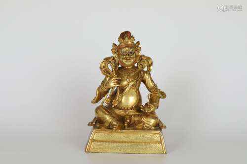 17th Century, Bronze God of Wealth