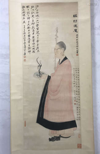 Zhang Daqian, Bodhidharma