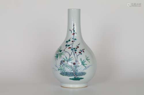 Ming,Dou Cai Flower Bottle