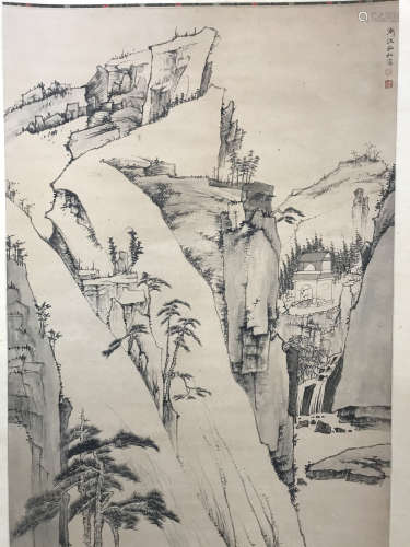 Jian jiang, landscape map