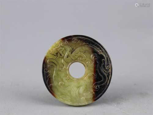 A Chinese Carved Jade Decoration