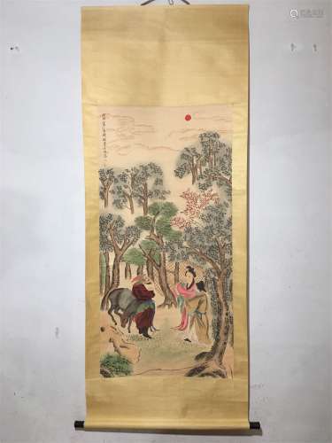 A Chinese Scroll Painting, Fei Danxu Mark