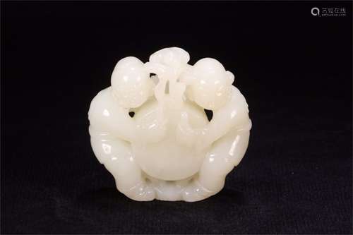 A Chinese Carved Jade Decoration