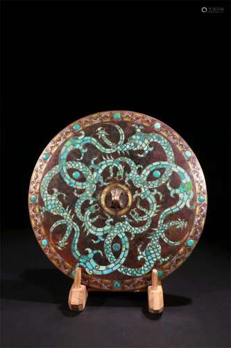 A Chinese Bronze Mirror