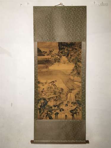 A Chinese Scroll Painting,Shen Quan Mark