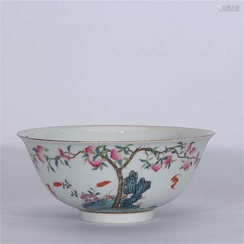 A Chinese Famille-Rose Porcelain Bowl