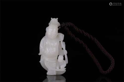 A Chinese Carved Jade Decoration